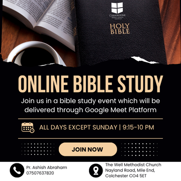 Bible Study Flyer